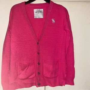 Pink Abercrombie Cardigan for kids